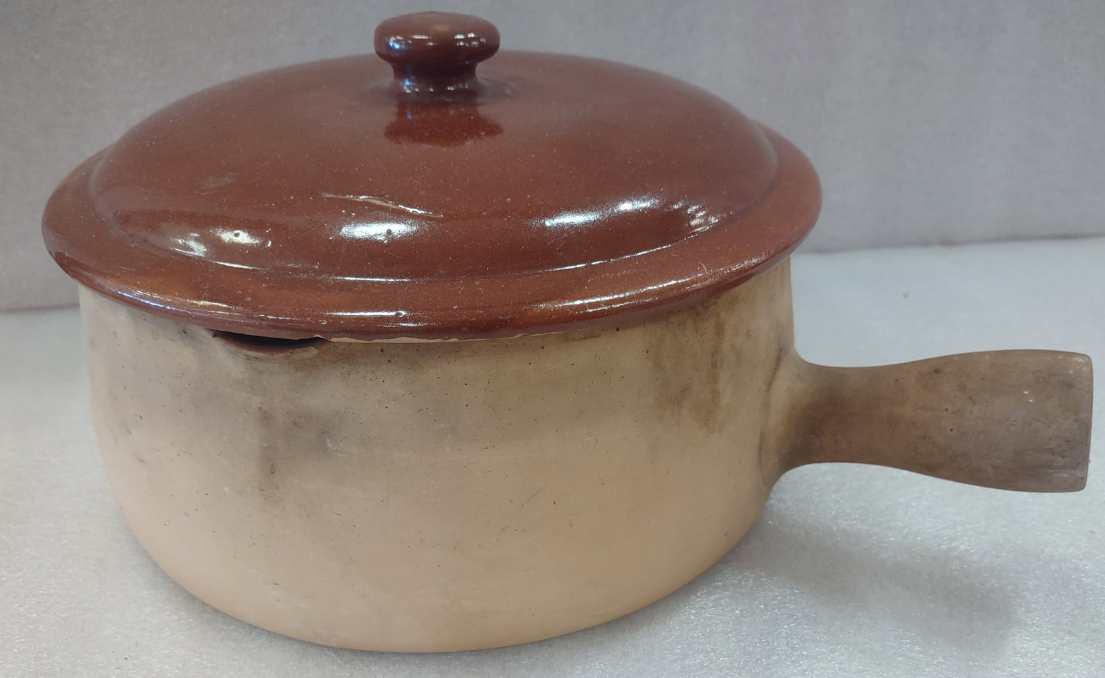 Antique Red Wing Provincial Ware Terra Cotta Oven Proof Soup Bowl Made in USA (1 of 4)
