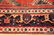 Antique Caucasian Kazak , 4'8" x 7'5" ( 1.42 M x 2.26 M - 3