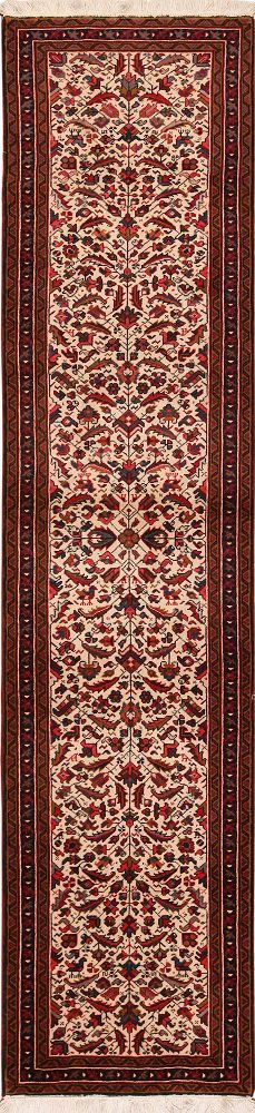 Vintage Persian Heriz , size 2'10" x 12'4' ( 0.86 M x 3 (1 of 5)