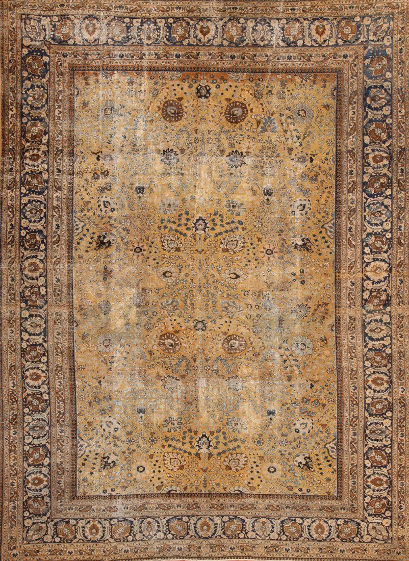 Antique Shabby Chic Persian Khorassan , size 11 (1 of 7)