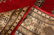 Vintage Persian Silk Qum prayer design , size 3'6" x 5' - 2