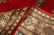 Vintage Persian Silk Qum prayer design , size 3'6" x 5' - 6