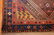 Antique Persian Kurdish carpet, Size 4'6" X 6'9" - 8
