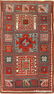 Antique Caucasian Kazak rug, Size 3'2" X 5'6"