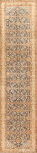 Antique Persian Malayer runner, Size 3'7" X 13'5"