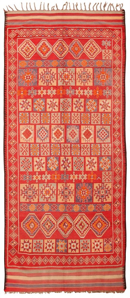 Vintage Moroccan pile carpet, Size 5' X 11' (1 of 5)