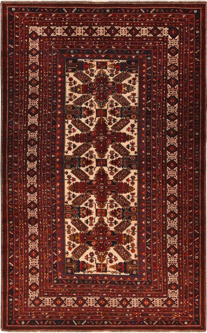 Antique Caucasian Zeychour rug , 5 ft 6 in x 8 ft 10 in (1 of 6)