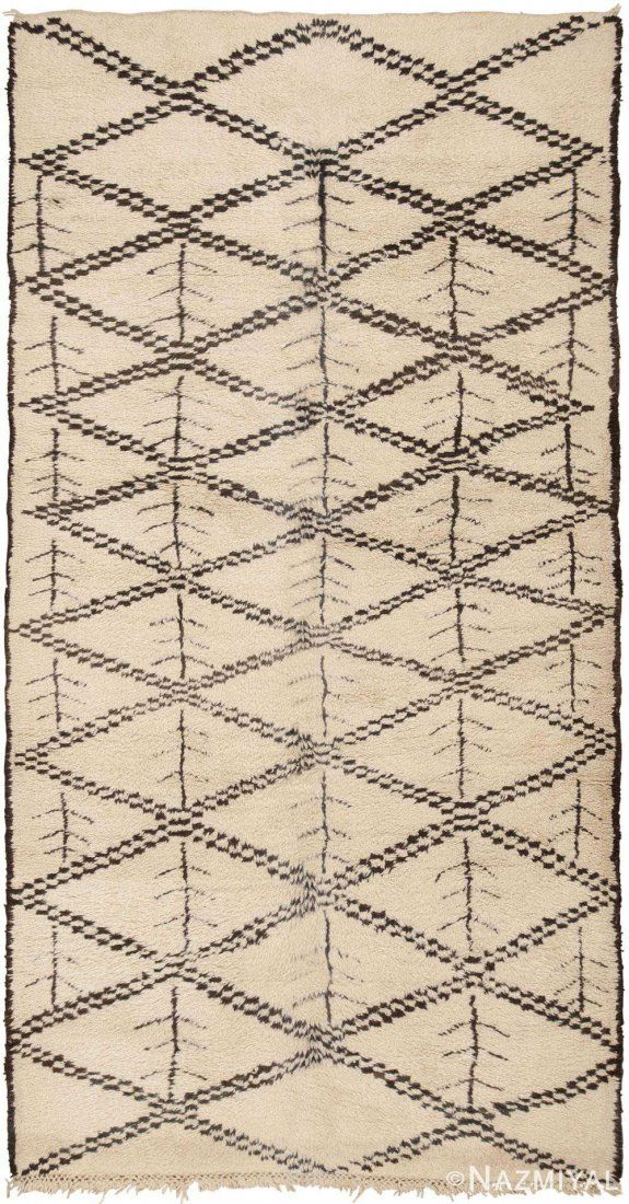 Vintage Moroccan rug , 6 ft 2 in x 11 ft 7 in (1 of 7)