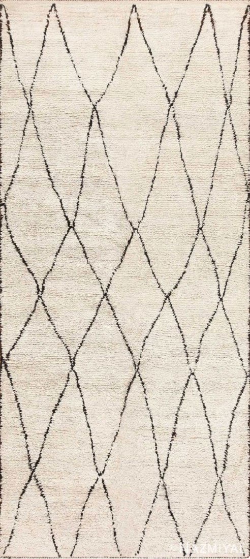 Vintage Moroccan Beni Qurain rug 5ft 10 in x 13ft 3 in (1 of 9)