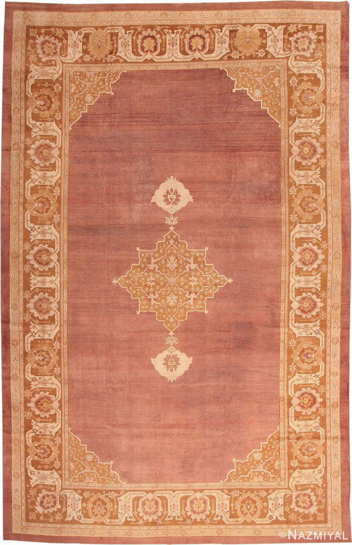 ANTIQUE INDIAN AMRITSAR CARPET ,12 ft 3 in x 18 ft 8 in (1 of 14)