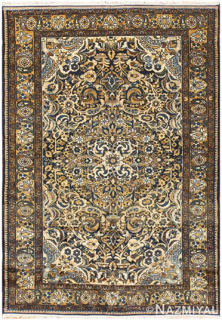 ANTIQUE MALAYER PERSIAN CARPET 7 ft x 4 ft 10 in (1 of 9)