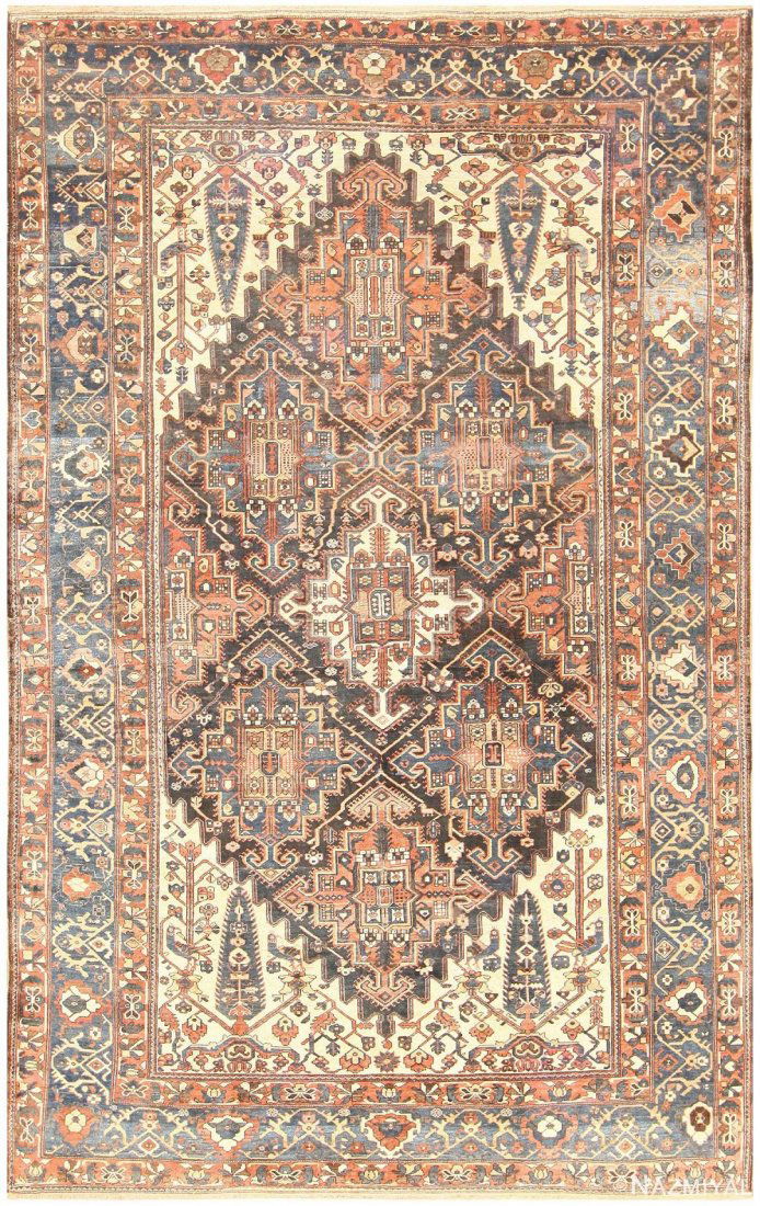 ANTIQUE BAKHTIARI PERSIAN CARPET 18 ft 8 in x 11 ft 4in (1 of 12)