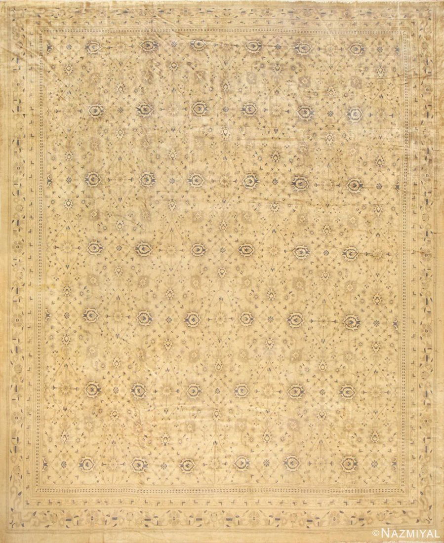 ANTIQUE INDIAN RUG, 19 ft 2 in x 16 ft 3 in (1 of 7)