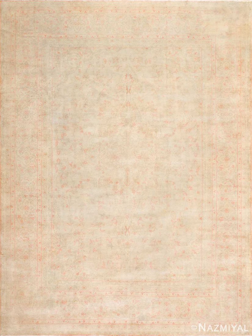 ANTIQUE TURKISH OUSHAK RUG, 11 ft 6 in x 8 ft 7 in (1 of 9)