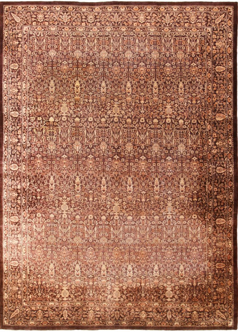 MODREN INDIAN RUG, 13 ft 10 in x 9 ft 10 in (1 of 10)