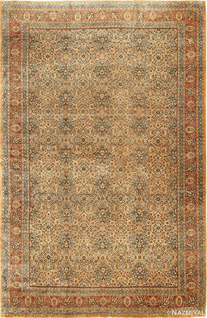 ANTIQUE PERSIAN KHORASSAN AREA RUG (1 of 10)