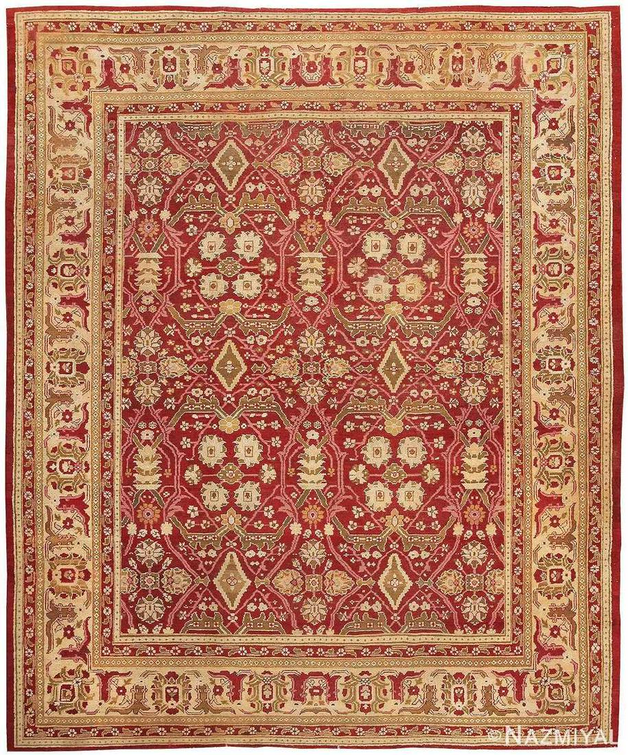 ANTIQUE INDIAN AMRITSAR RUG. (1 of 11)