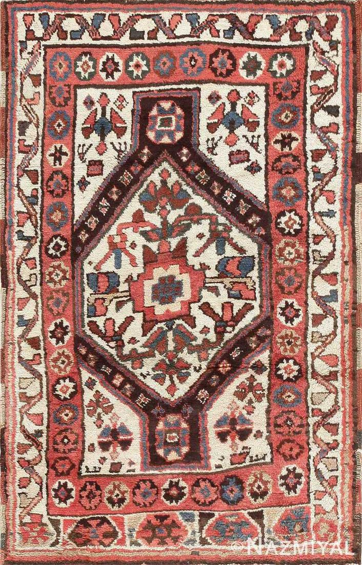 ANTIQUE PERSIAN TRIBAL KURDISH RUG. (1 of 8)