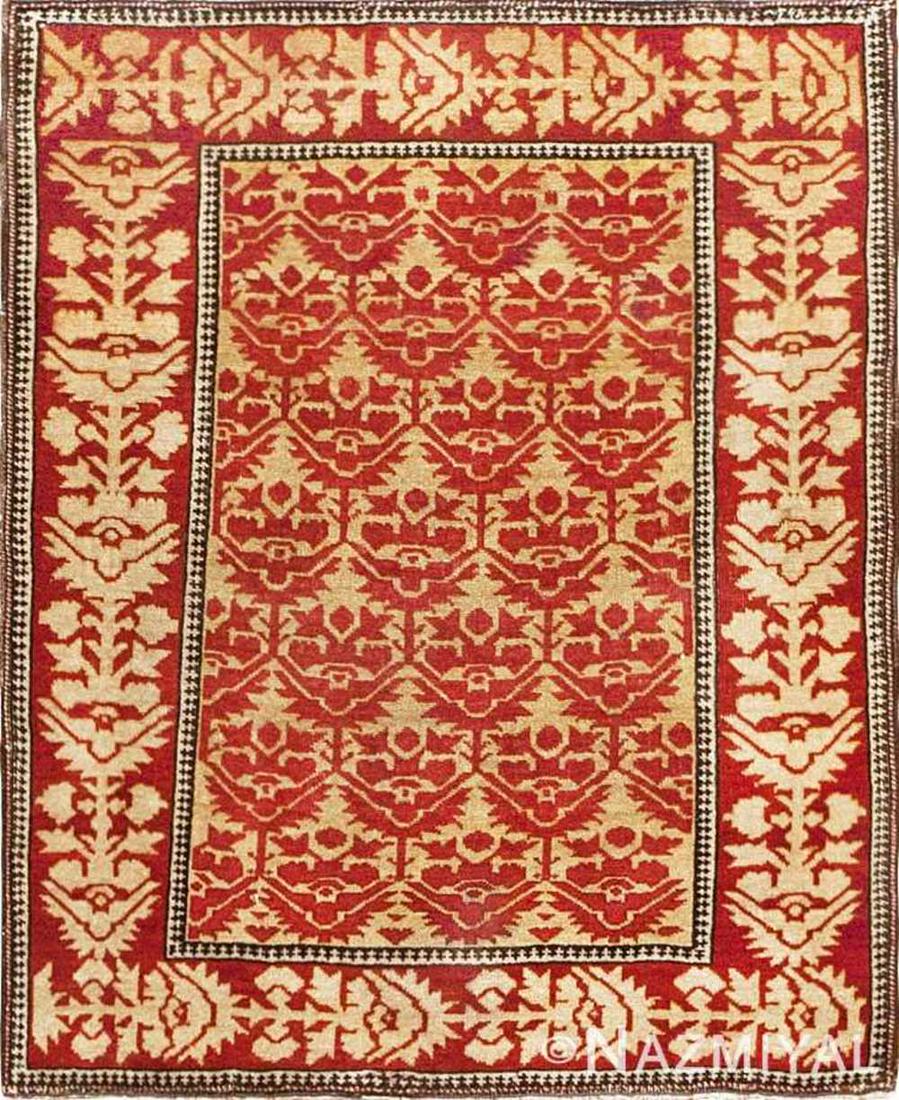 ANTIQUE PERSIAN SAROUK FARAHAN RUG. (1 of 5)