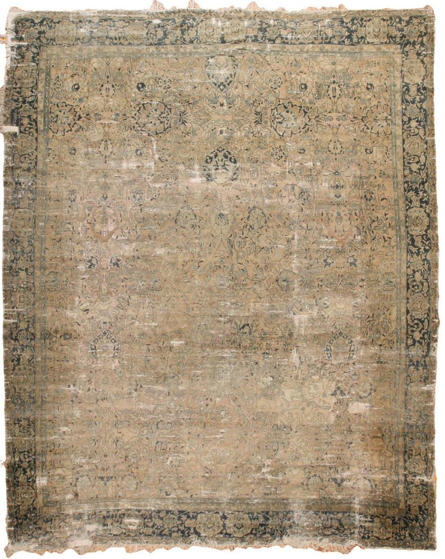 ANTIQUE INDIAN AGRA: ANTIQUE INDIAN AGRA 15 ft 3 in x 12 ft (4.65 m x 3.66 m). This auction includes antique rugs, vintage rugs, oriental rugs and tapestry collection from A SINGLE OWNER DEALER IN NYC FOR A FRACTION OF TH