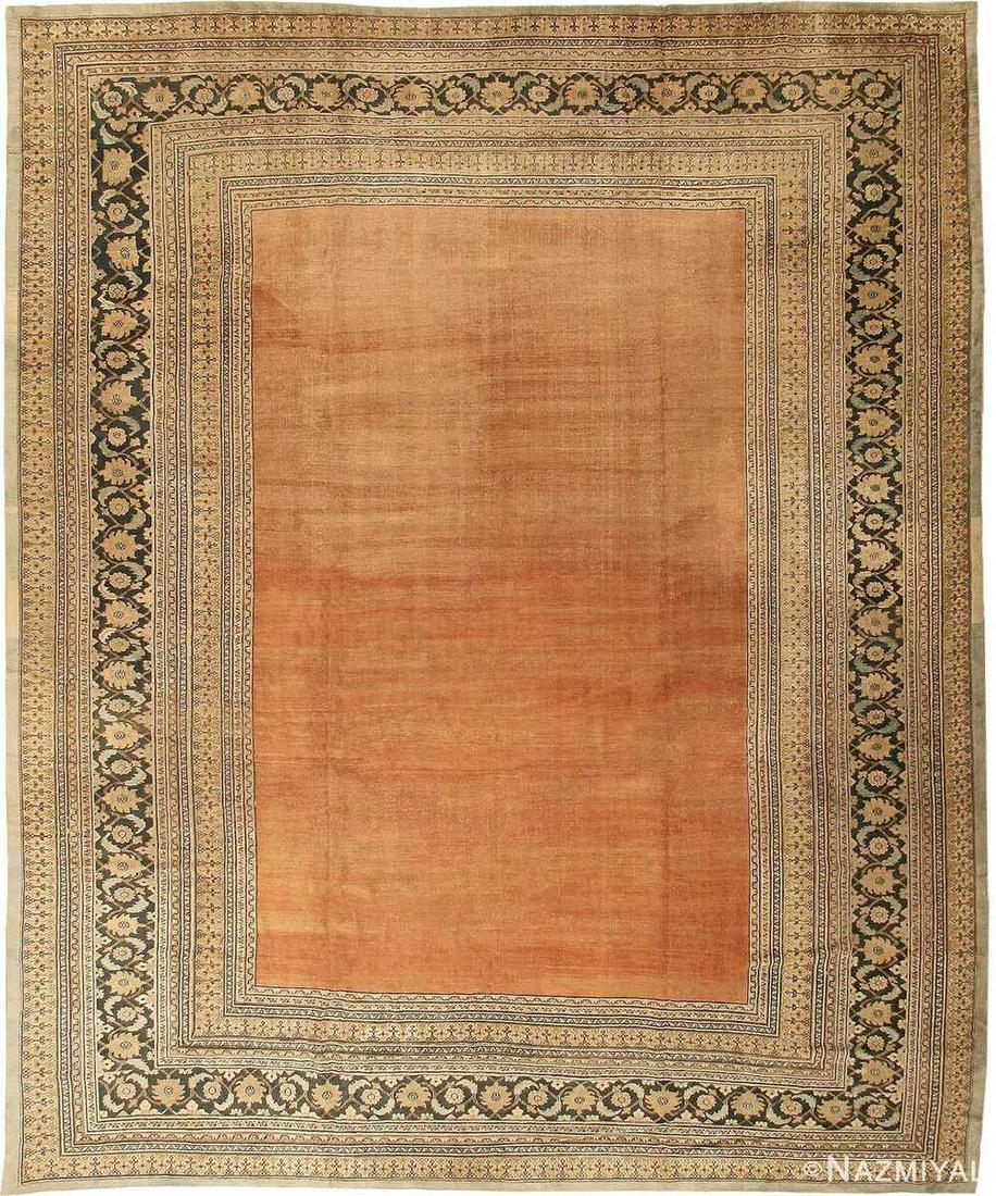 ANTIQUE PERSIAN OPEN FIELD KHORASSAN CARPET. (1 of 8)