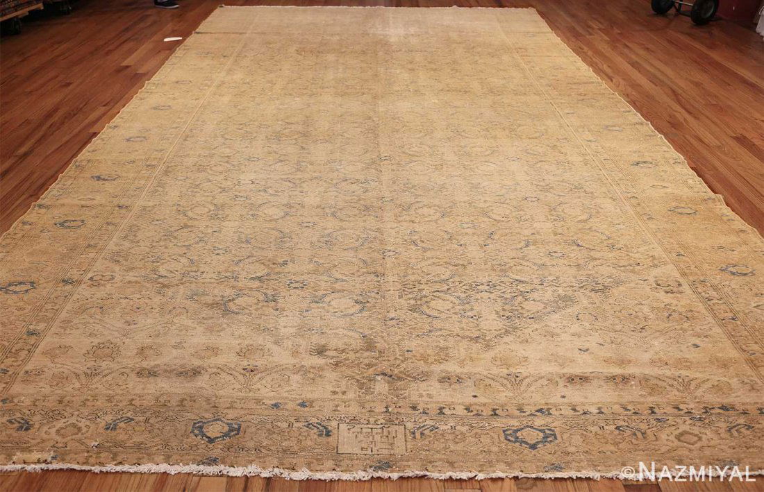 ANTIQUE PERSIAN SHABBY CHIC MALAYER CARPET. (1 of 9)