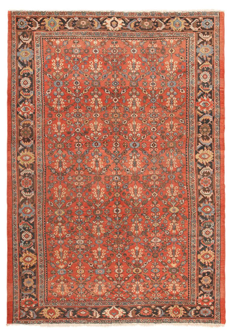 ANTIQUE PERSIAN SULTANABAD CARPET - No reserve (1 of 2)
