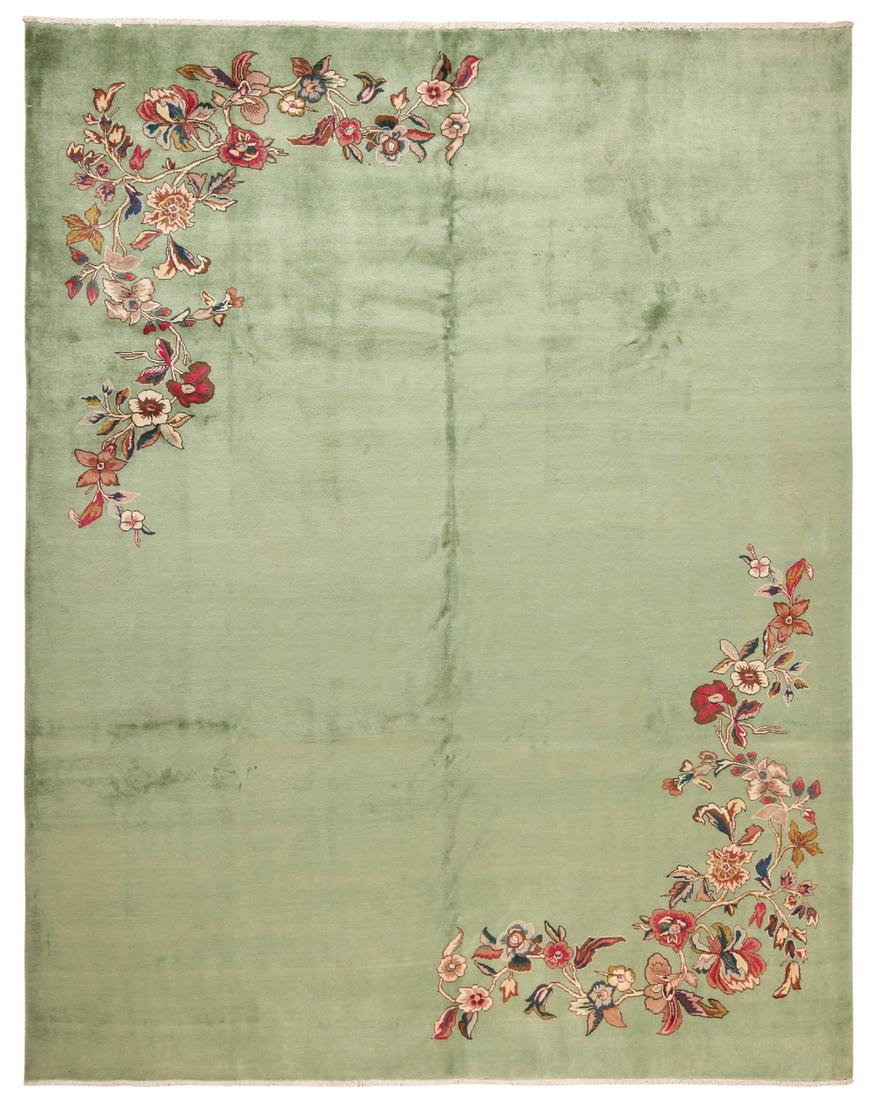 ANTIQUE PERSIAN TABRIZ CARPET - No reserve. (1 of 10)