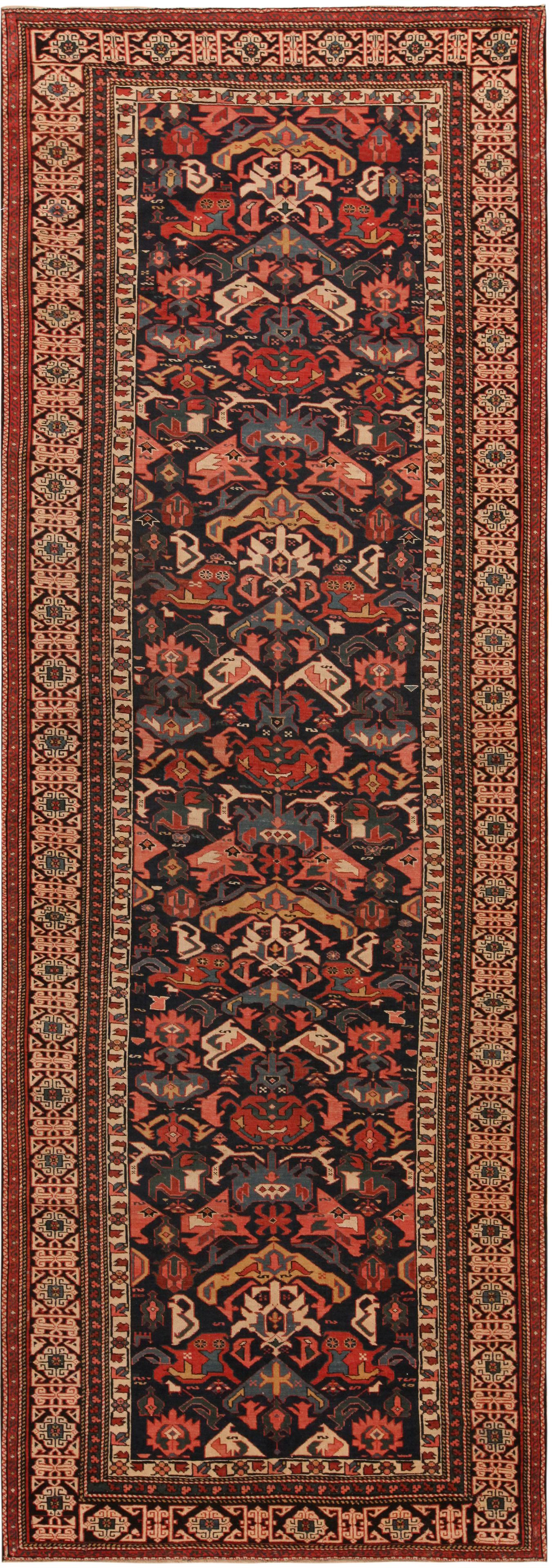 Antique Caucasian Shirvan Runner 12 ft 9 in x 4 ft 5 in (3.88 m x 1.34 m) (1 of 11)