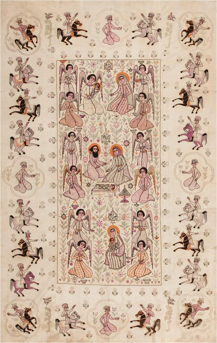 The Nativity Of Jesus Christ Textile 7 ft 6 in x 4 ft 9 in (2.29 m x 1.45 m) (1 of 7)