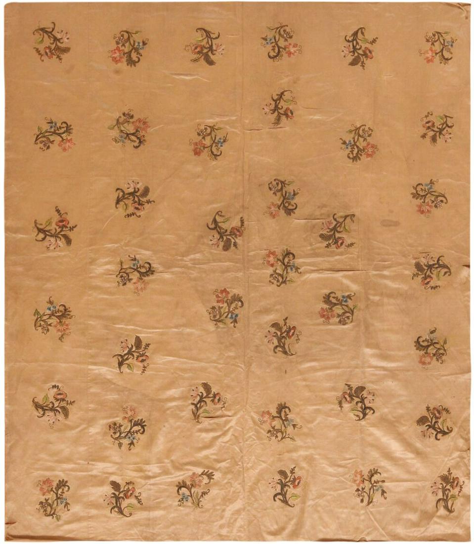 Early 19th C. Ottoman East European Textile 6 ft 2 in x 5 ft 4 in (1.87m x 1.62 m) (1 of 6)