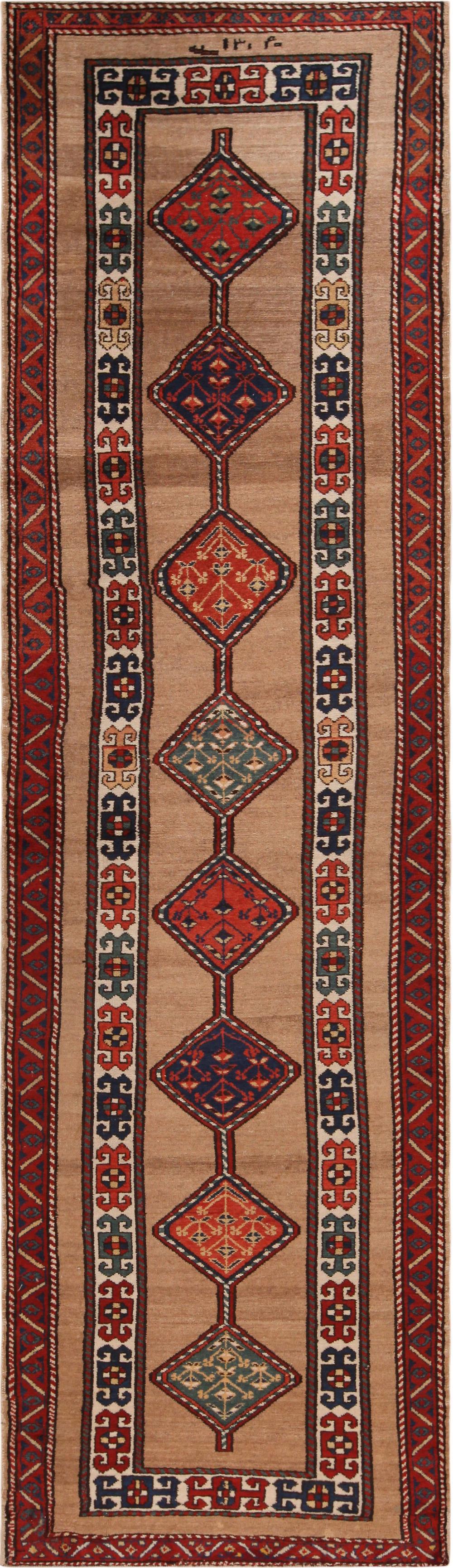 Antique Persian Serab Rug 11 ft 9 in x 3 ft 3 in (3.58 m x 0.99 m) (1 of 7)