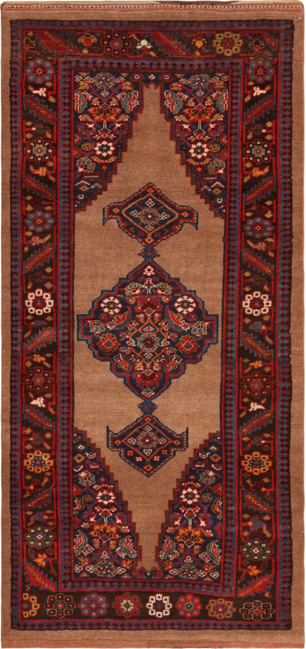 Antique Persian Bidjar Rug 8 ft 11 in x 4 ft 1 in (2.71 m x 1.24 m) (1 of 6)