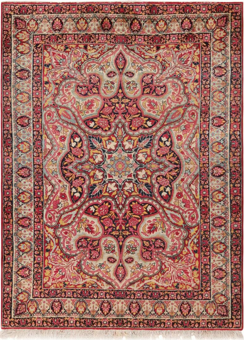 No Reserve - Antique Persian Kerman Rug 5 ft 9 in x 4 ft 4 in (1.75 m x 1.32 m) (1 of 7)
