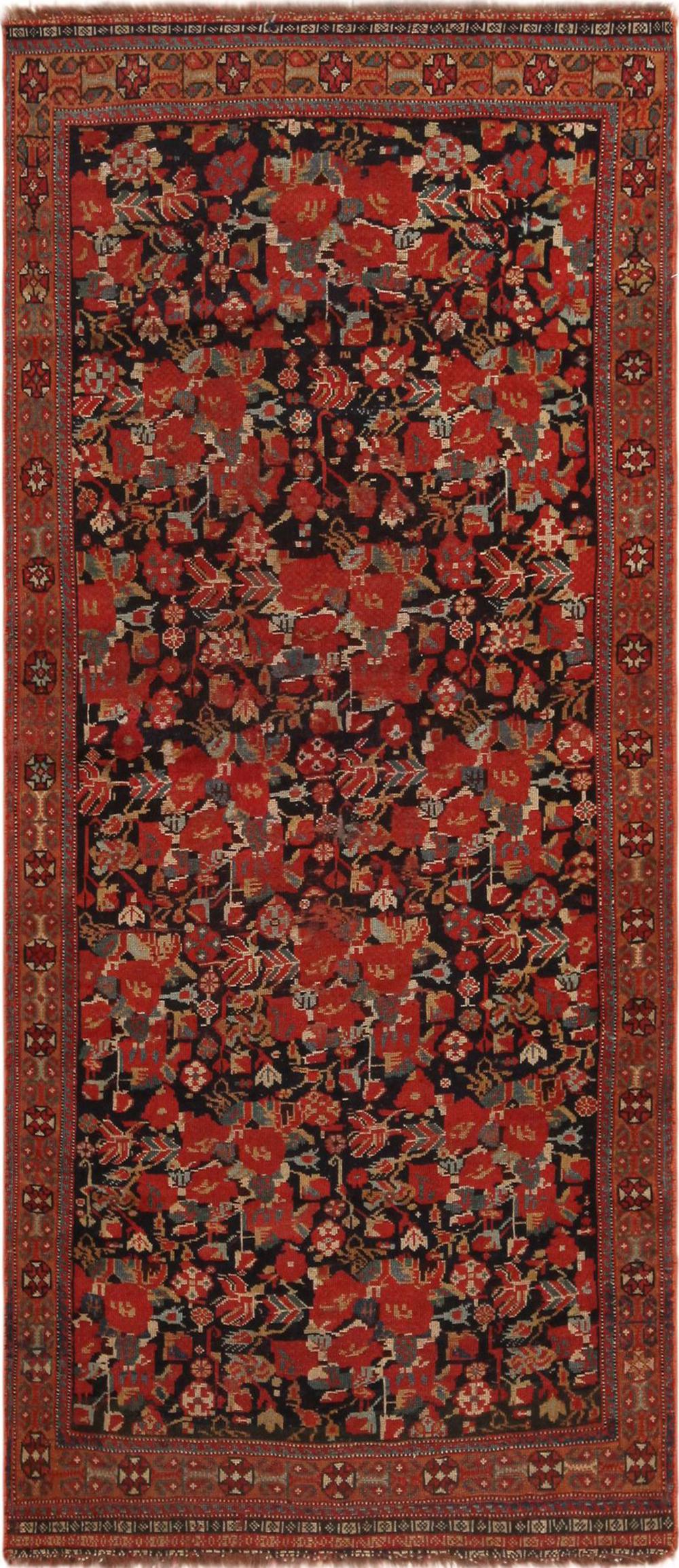 Antique Persian Afshar Rug 6 ft 4 in x 2 ft 10 in (1.93 m x 0.86 m) (1 of 6)
