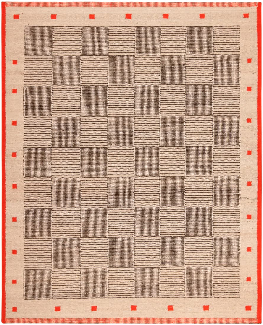 Swedish Inspired Kilim Rug 10 ft 4 in x 8 ft 5 in (3.15 m x 2.57 m) (1 of 6)