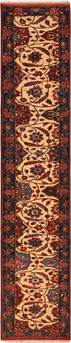 No Reserve - Vintage Persian Khamseh Runner 12 ft 4 in x 2 ft 5 in (3.75 m x 0.73 m) (1 of 6)