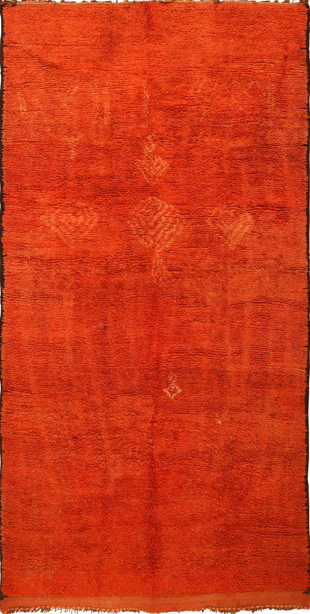 Vintage Shaggy Berber Moroccan Rug 10 ft 3 in x 5 ft 7 in (3.12 m x 1.7 m) (1 of 10)