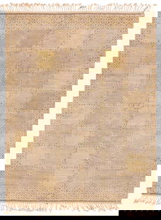 Vintage Scandinavian Marta Maas Swedish Pile Rug 8 ft 3 in x 6 ft 6 in (2.51 m x 1.98 m): Beautiful Vintage Scandinavian by Barbro Nilsson for Marta Maas Pile Rug, Country Of Origin: Scandinavia, Circa Date: Mid-20th Century – This gorgeous, earthy carpet is the unmistakable work of midc