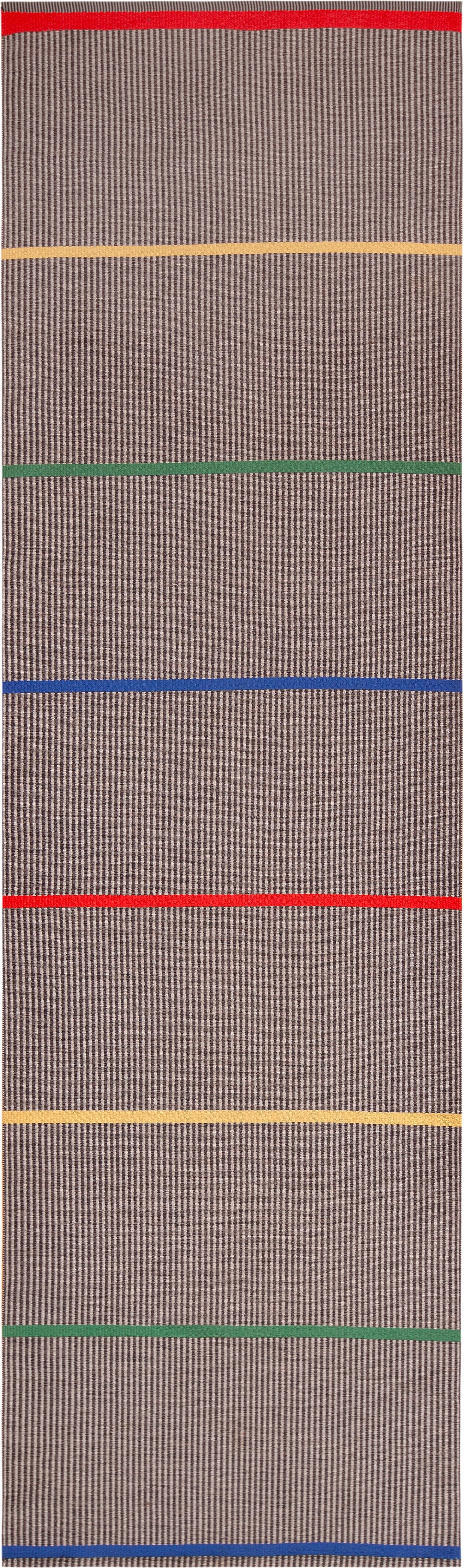 Vintage Swedish Striped Gunilla Lagerhem Ullberg Mid Century Modern Hallway Runner Rug 12 ft 9 in x: Explore our curated auction, showcasing an exquisite collection of antique rugs, vintage rugs, and modern rugs Extremely Artistic Flat Woven Vintage Swedish Striped Gunilla Lagerhem Ullberg Mid Centu
