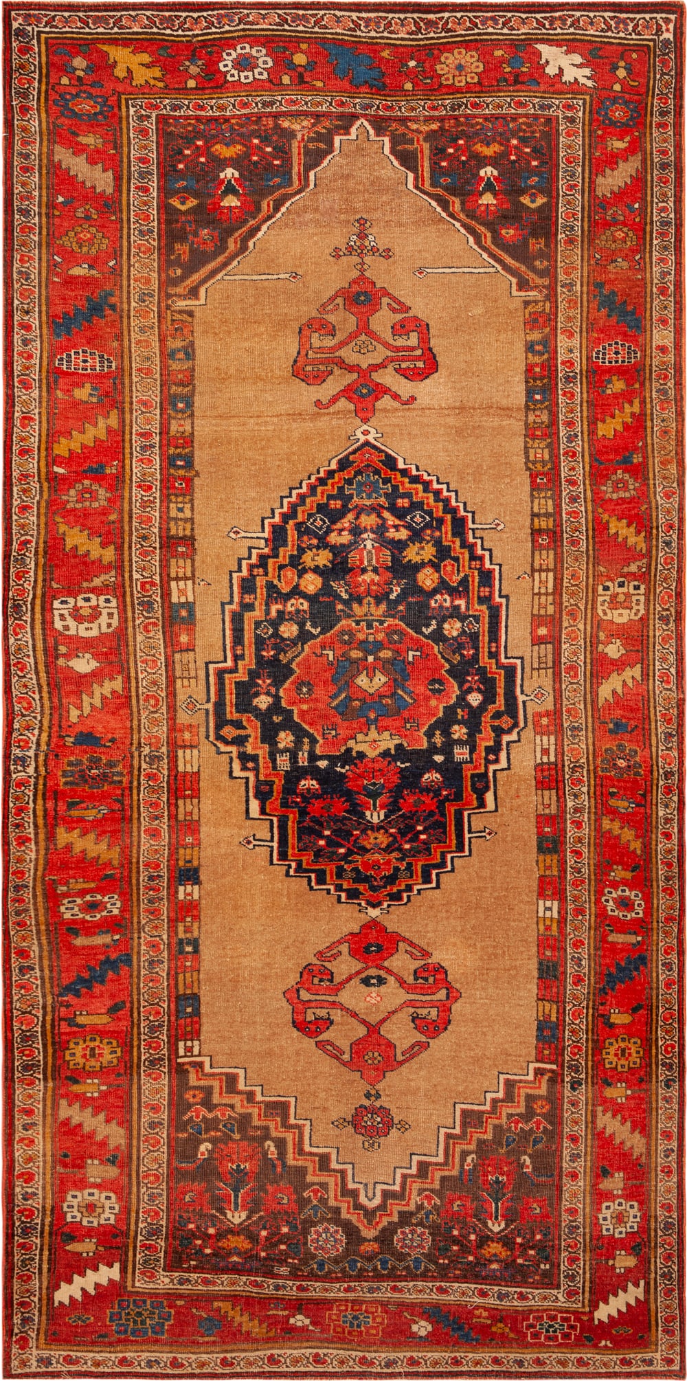 No Reserve - Antique Persian Bidjar Rug 8 ft 4 in x 4 ft 7 in (2.54 m x 1.39 m) (1 of 12)