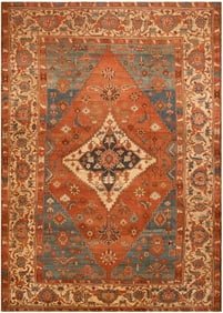 No Reserve - Large Antique Persian Serapi Rug 16 ft 4 in x 11 ft 8 in (4.98 m x 3.56 m)