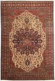 No Reserve - Fine Antique Persian Kerman Rug 14 ft 2 in x 9 ft 2 in (4.32 m x 2.79 m)