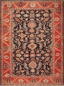 No Reserve - Antique Persian Sultanabad Rug 14 ft 9 in x 11 ft 4 in (4.5 m x 3.45 m)
