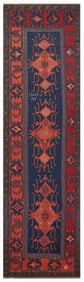 No Reserve - Antique Persian Kilim Runner Rug 16 ft x 4 ft 5 in (4.87 m x 1.34 m)
