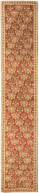 No Reserve - Antique Caucasian Karabagh Long Hallway Runner Rug 18 ft 9 in x 3 ft 4 in (5.71 m x 1.0