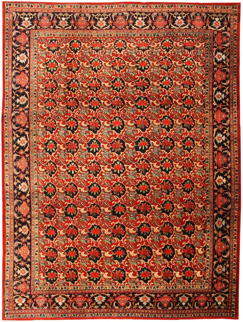 No Reserve - Antique Persian Bidjar Rug 12 ft 10 in x 8 ft 10 in (3.91 m x 2.69 m) (1 of 8)