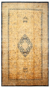 No Reserve - Oversized Antique Persian Kerman Lavar Rug 20 ft 5 in x 11 ft 5 in (6.22 m x 3.47 m)