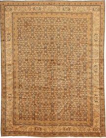 No Reserve - Antique Persian Farahan Rug 13 ft 1 in x 9 ft 11 in (3.99 m x 3.02 m)