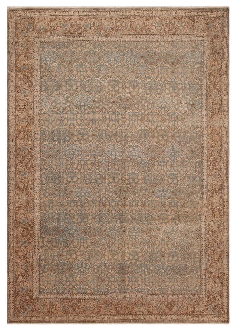 Vintage Persian Tabriz 9 ft 10 in x 6 ft 10 in (2.99 m x 2.08 m): Property of a New York dealer Vintage Persian Tabriz